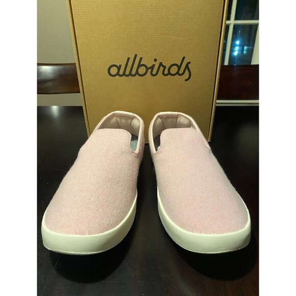 Allbirds Wool Loungers Slip-On Sneakers Size 10 Calm Taupe Pink ZQ Merino Wool - Picture 4 of 10